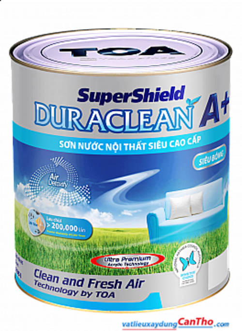 Sơn nội thất SUPERSHIELD DURACLEAN A+